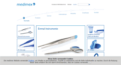 Desktop Screenshot of medimex.de
